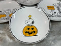 Halloween Snoopy Trick Or Treat Charlie Brown Plates Set Of 4 Pottery Barn New